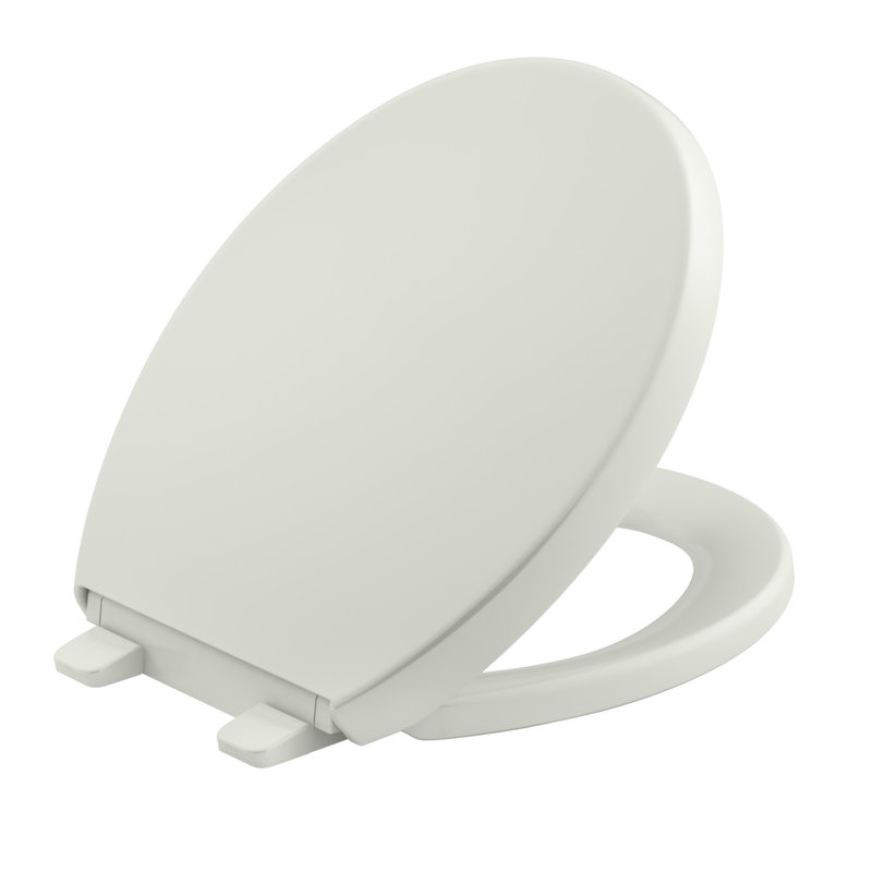 Reveal Quiet-Close with Grip-Tight Toilet Seat, Dune, Round