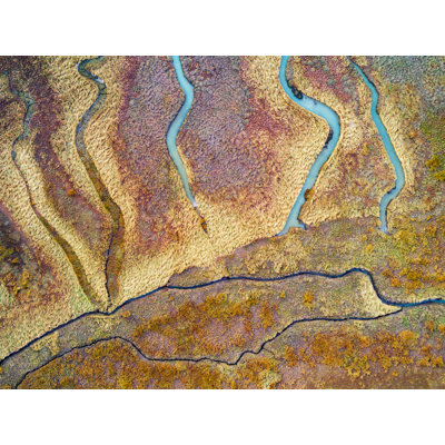 Abstract Aerial Landscape III Print by Frank Peters