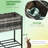 Gray Raised Garden Box, Design For Herbs, Veggies, Flowers, With Tool Storage Quirky Flower Holder, Style In Floral Arrangements, Mastery