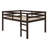 Wood Loft Bed With Ladder-1397108017