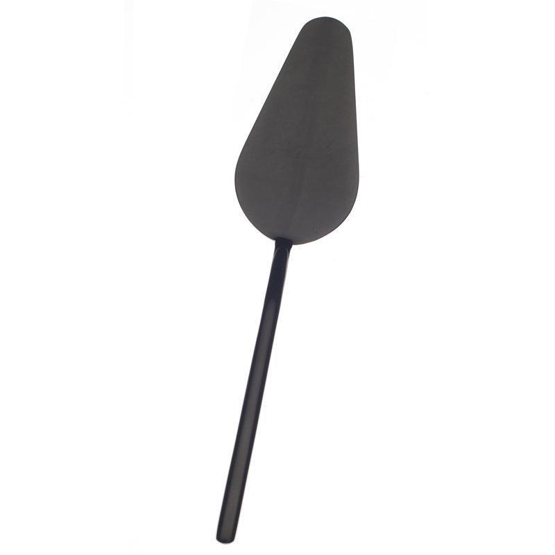 Due Stainless Steel Cake Server, Black Gold