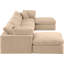 Islaen Velvet U-Shaped Sectional Reversible-87141470
