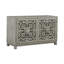 Armoire d'appoint 2 portes avec motif décoratif Noran