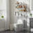 Ronaya Metal Adjustable Over the Toilet Storage, 4-Tier Freestanding Bathroom Storage Shelf-771903592