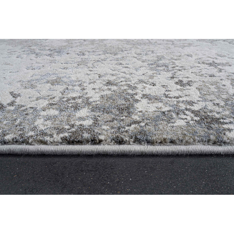 Moldenhauer Machine Woven Blue/Grey Indoor Rug, Rectangle 80cm x 150cm
