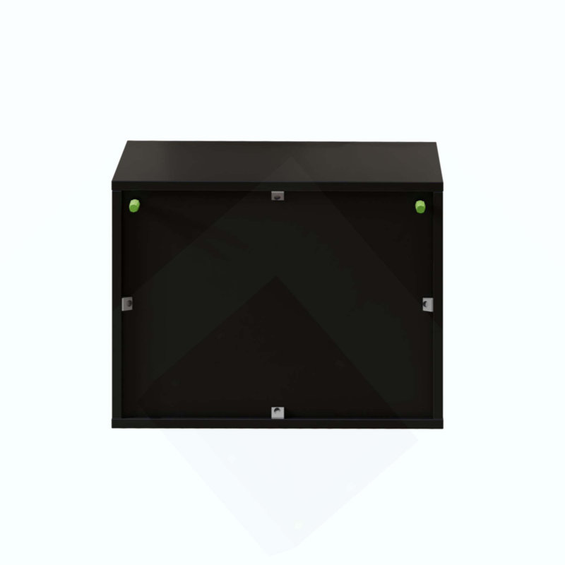 Ensemble de 2 tables de chevet murales avec tiroir et rangement ouvert, conception peu encombrante, anti-secousse et personnalisable pour la chambre à coucher / le bureau