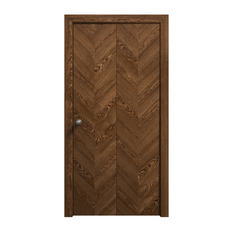 Portes coulissantes pliantes pour garde-robe | Ego 5005 | Ensemble de quincaillerie pour moulures robustes | Portes de garde-robe de chambre en bois massif