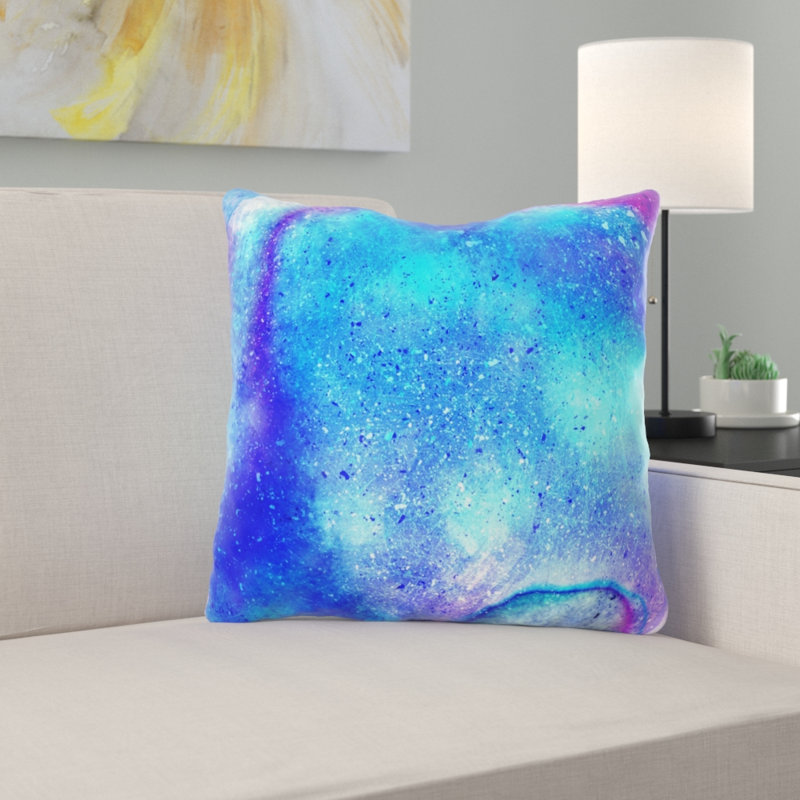Housse et insert de coussin carré Nazario, Microsuède, Intérieur