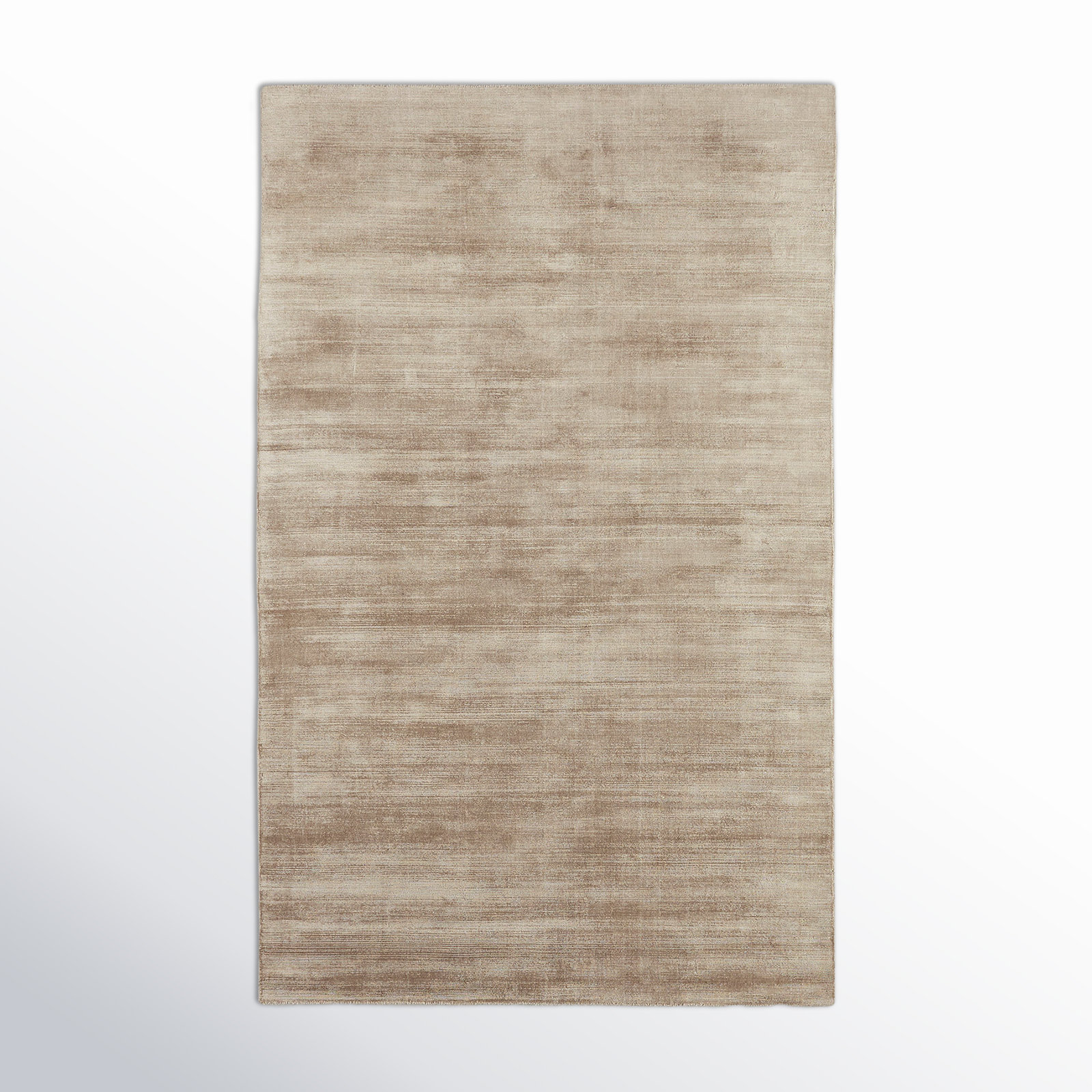 Owens Hand Loomed Rayon / Viscose Rug, Rectangle 5' x 8'