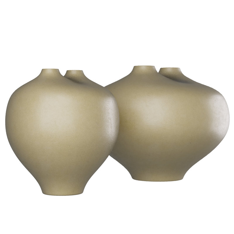 Yeli Handcrafted Porcelain China Table Vase