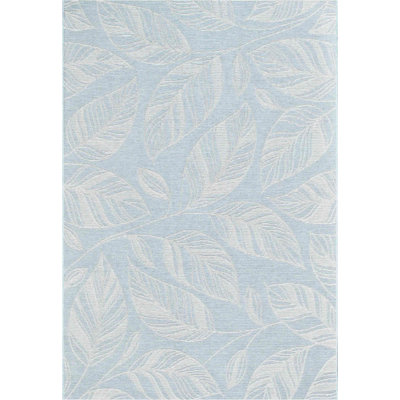 Karamo Floral Hand Woven Indoor / Outdoor Area Rug