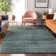 Premium Machine Washable Prisco Teal Rug