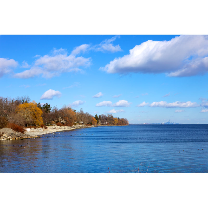 Lake Ontario by ChandraDhas - Wrapped Canvas Print, 81cm H x 122cm W x 3.8cm D