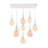Casco 9 - Light White Cluster Pendant