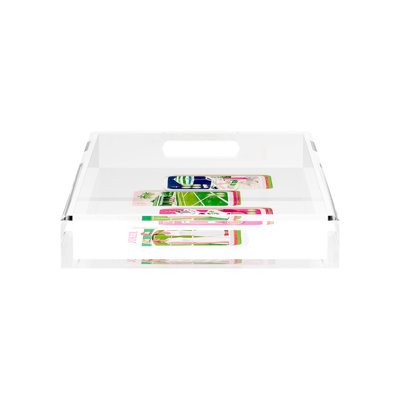 Mahjong Acrylic Decorative Tray