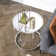 Chequetta Glass End Table