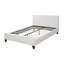 Lit de grand lit classique classique en similicuir 1pc