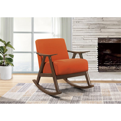 Caimin Solid Wood Rocking Chair