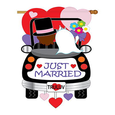 Drapeau de maison Hawkinge Newlywed