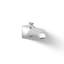 Memoirs® Stately Wall-Mount 6" Diverter Bath Spout with Deco Lift Knob-1720144