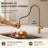 Dual Function Single Handle Pull Down Kitchen Faucet-127657795