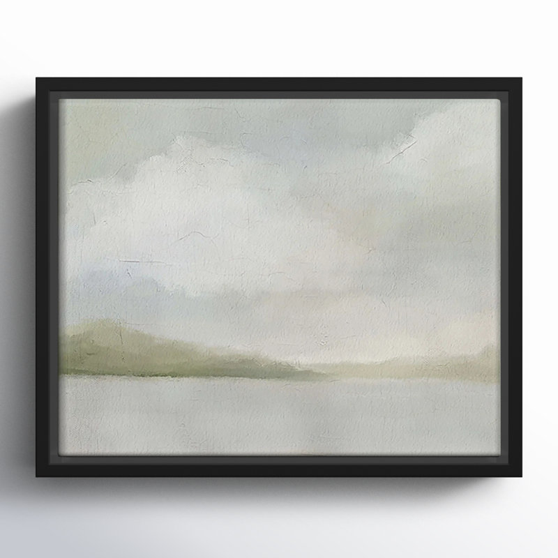 Queensland " A Tranquil Morning ", 9.5" H x 11.5" W, Black