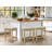 Cindina 24 Inch Upholstered Extra-Wide Cushion Wooden Kitchen Island Counter Height Barstools-106060264