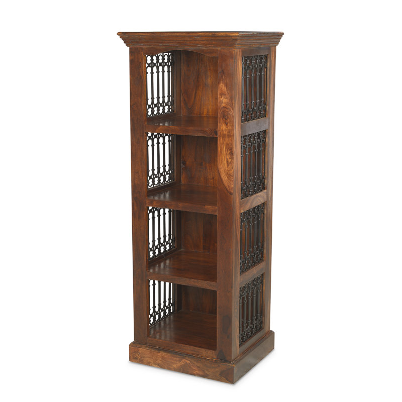 Mathilda 145cm H x 56cm W Solid Wood Standard Bookcase