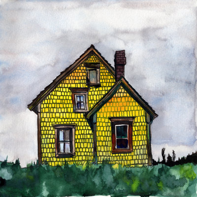 Cool Cabin IV by Paul McCreery - Wrapped Canvas Print
