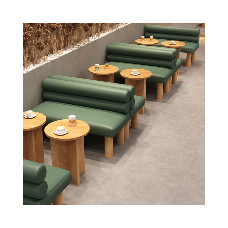 Banc de rangement Modern and Simple Cafe (ensemble de 2), Vert