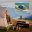 Outsunny 0.016m³ L Freestanding Mini Fridge-100025390