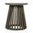 Outdoor Acacia Wood Side Table With Grey Finish For Patio, Balcony, And Lawn Use.-1165673587