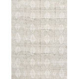 Hand-Knotted High-Quality Natural and Gray Area Rug