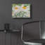 «White Peony» par Sharon Pitts, art mural en verre acrylique-1363893816