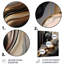 Or et marbre noir Mirage I - Décoration murale abstraite en métal marbré-965574088