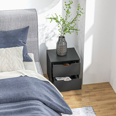 15.7'' W Particle Board / Chipboard Nightstand