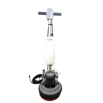 13" Multi-Purpose Commercial Floor Buffer Polisher Machine  Clean, Buff, and Polish with Ease Ideal for Carpets Too Includes Optional Solution Tank, 2 Brushes
