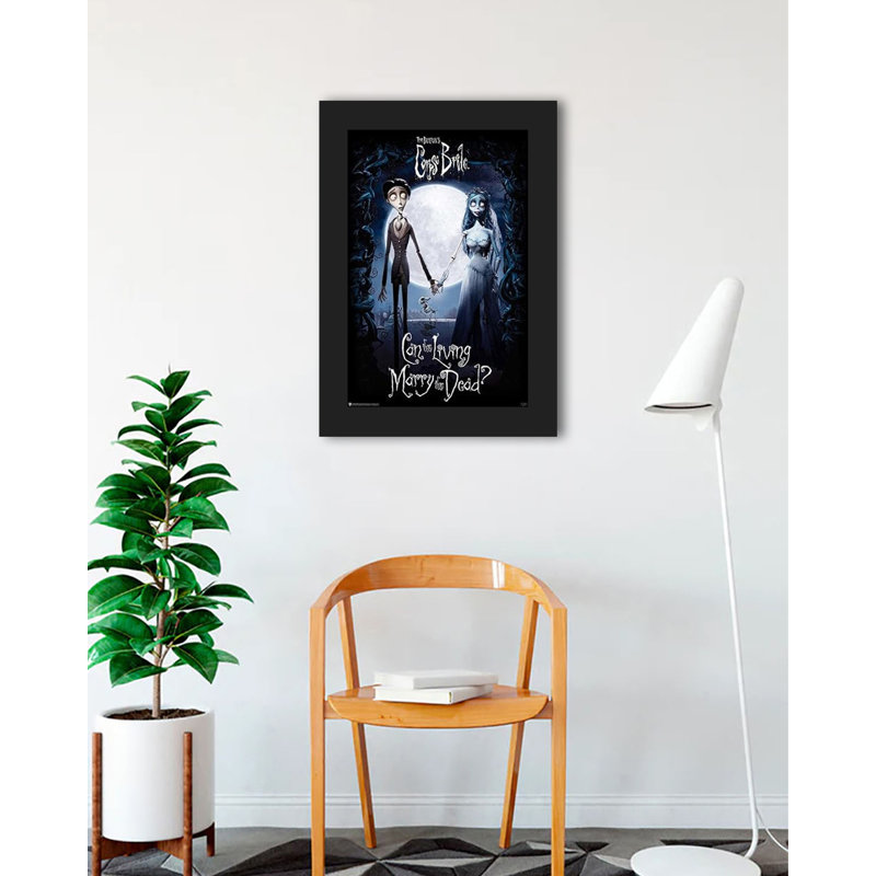 Corpse Bride Can The Living Marry The Mort? Impression encadrée sur papier