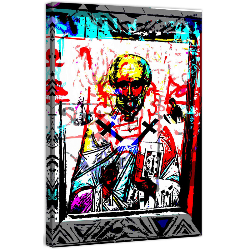 Parvez Taj - Wrapped Canvas Print, 76cm H x 51cm W
