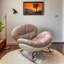 Chaise berçante coquille d'œuf-104575378