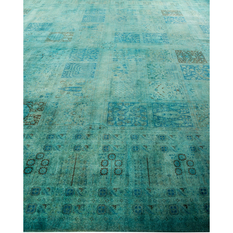 Fine Vibrance One-of-a-Kind 14' 4" X 12' 4" Hand Knotted Area Rug