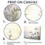 «Thistle Blooming In The Meadows II - Thistle», ensemble de reproduction d'art mural-892202925-892202924-892202921