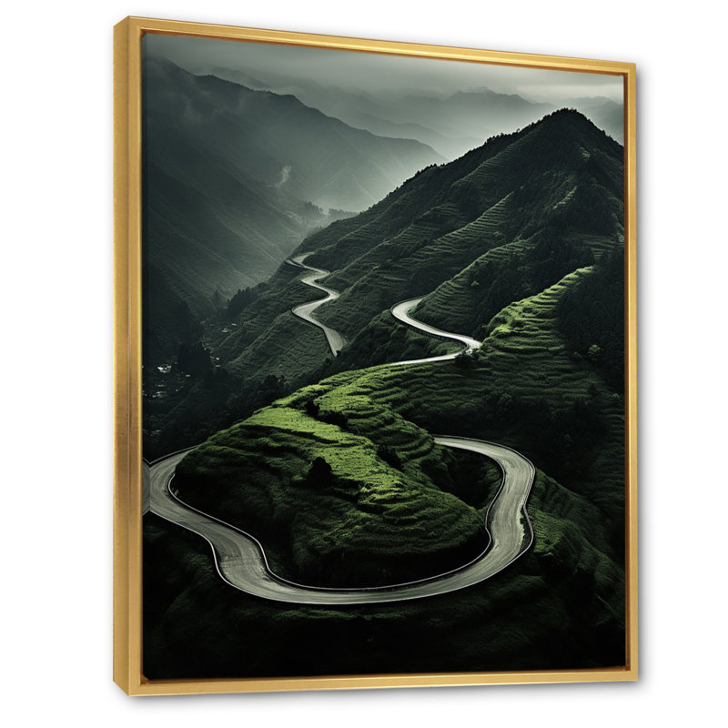 Impression sur toile Bellanova, H 40 po x l 30 po x P 1,5 po, Cadre flottant doré