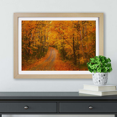 Heading Into The Forest - Single Picture Frame Painting