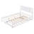 Platform Bed With Adjustable Trundle-950448622