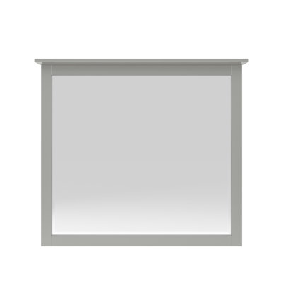 Monza Wood Rectangle Wall Mirror