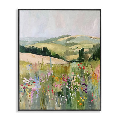  Pastel Countryside Meadows Giclee Art by RileyB