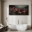 Impression sur toile encadrée très sombre Moody-397736453-397736450