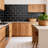 Metallics 3 in. x 6 in. Glass Straight Edge Subway Wall & Accent Tile-36935641