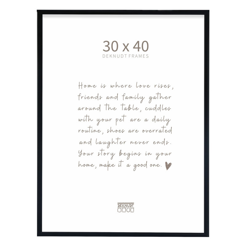 Tan MDF Picture Frame, 10 x 15cm